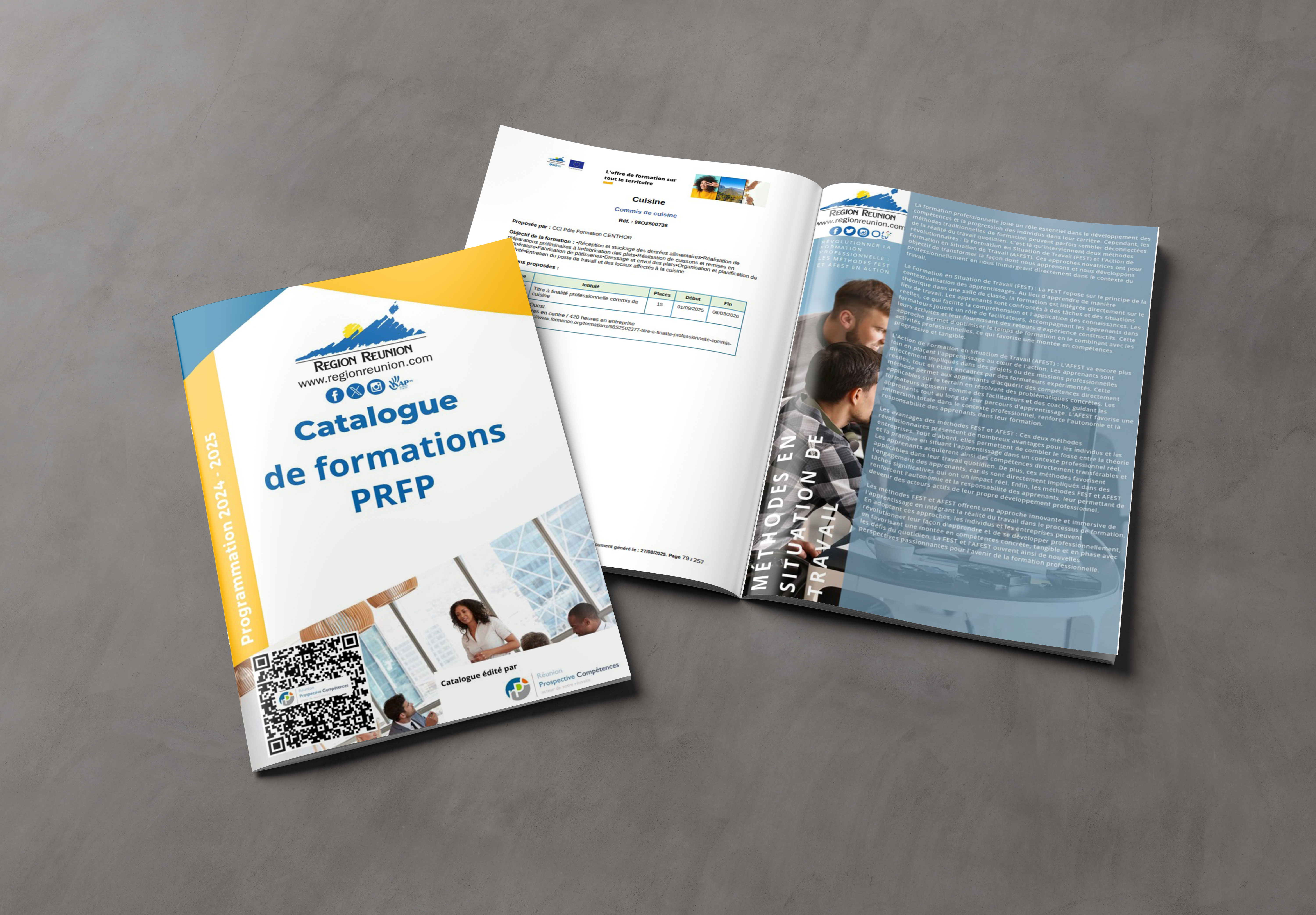 Catalogue des formations