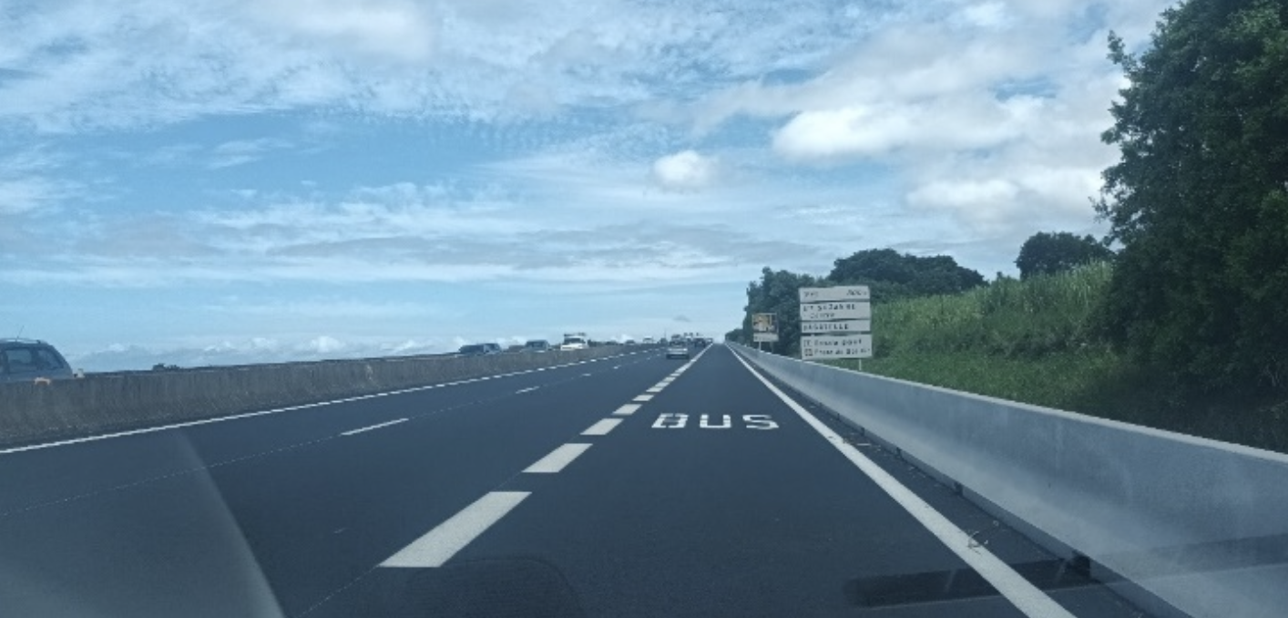 Section courante de la VRTC entre Franche Terre et Ste Suzanne après travaux